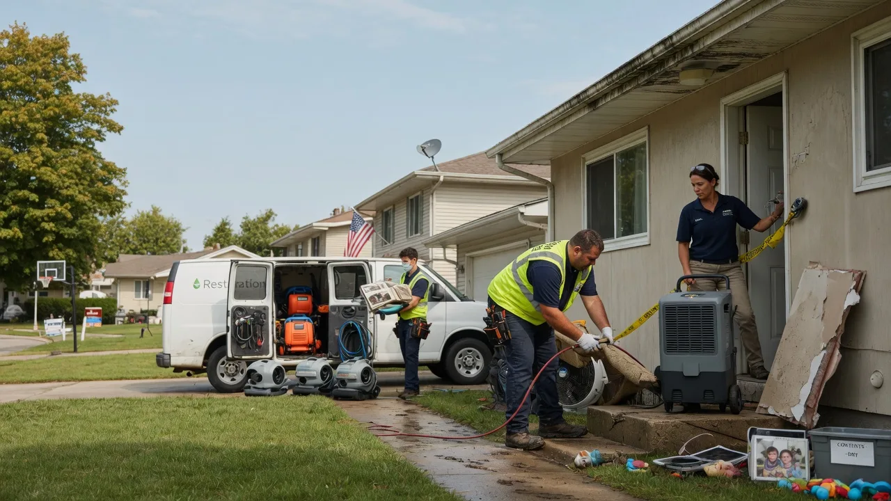 Water Damage Restoration in Bryant, IL near me